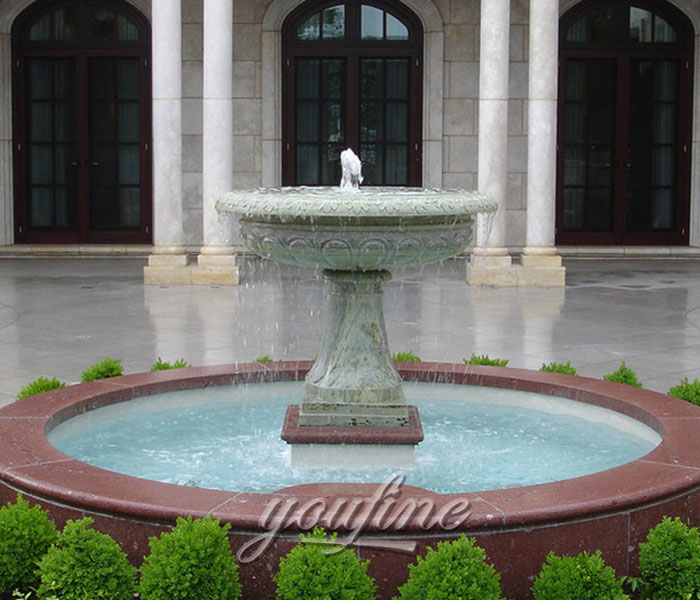 Small Tiered marble stone water home fountain for sale Small Tiered marble stone water home fountain for sale