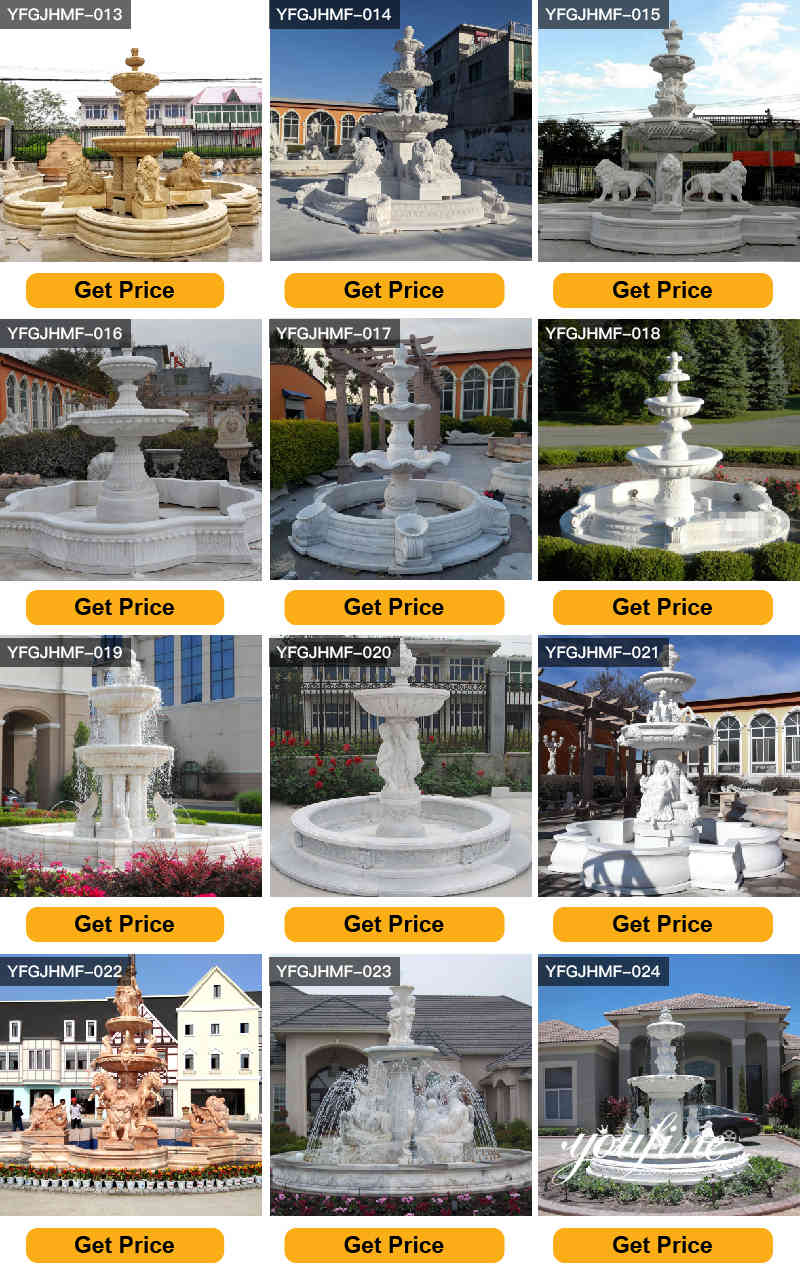 Outdoor Marble Water Fountains for Sale-YouFine Sculpture