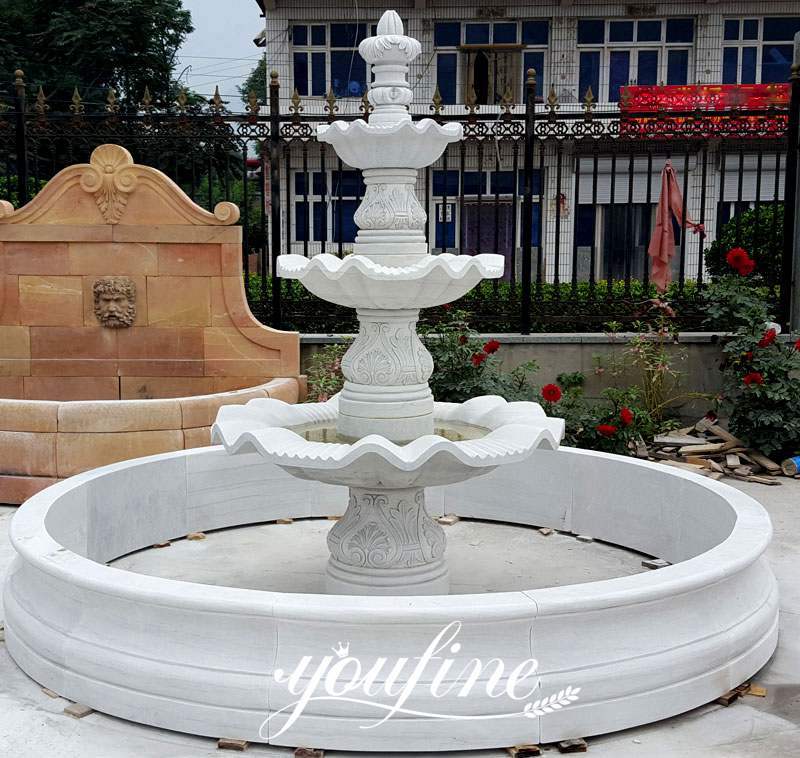 Hot Selling Outdoor Three Tier Patio Garden Water Fountain for Sale MOKK-97 Details