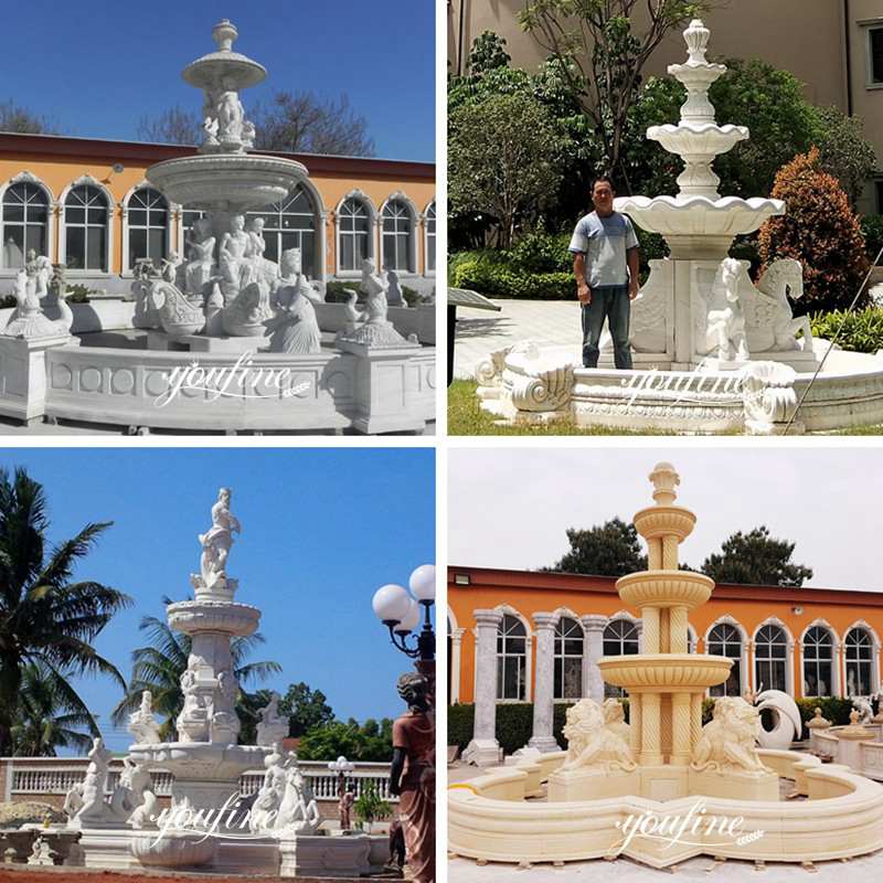 Hot Selling Outdoor Three Tier Patio Garden Water Fountain for Sale Other Designs