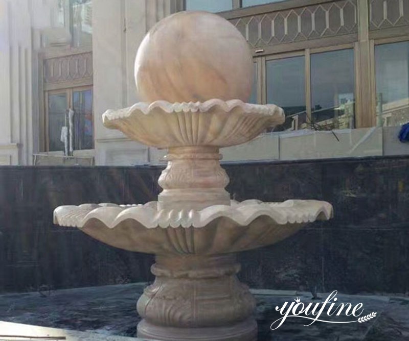 Granite Sphere Water Fountain (2)