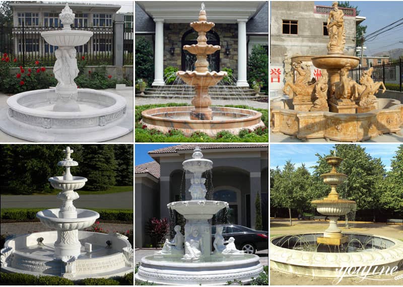 marble fountain for home