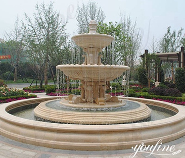 Natural Marble Water Fountain for Garden for Sale MOKK-551