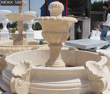 Hand Carved Small Marble Fountain from Factory Supply MOKK-588