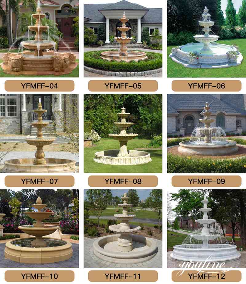 large outdoor fountain- YouFine Sculpture