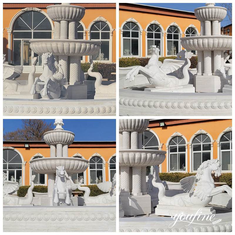 marble statue fountain- YouFine Sculpture