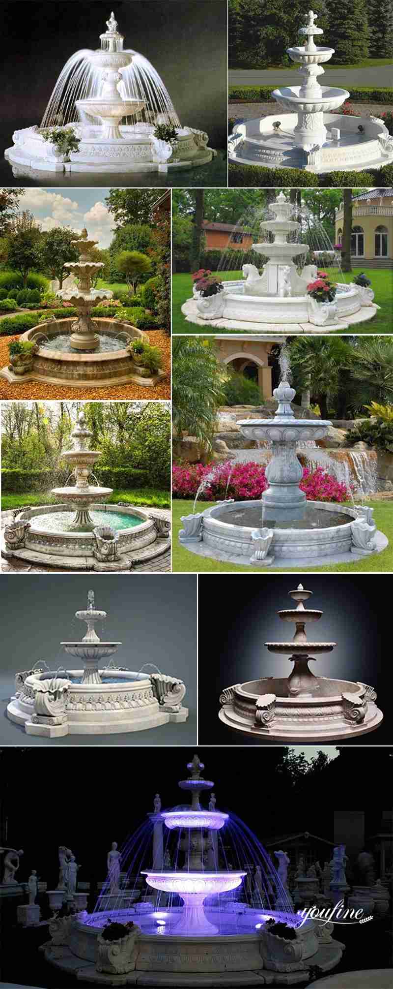 horse fountains for sale -YouFine Sculpture