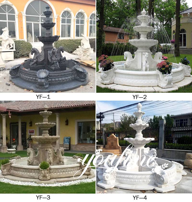 Horse Water Fountain -YouFine Sculpture