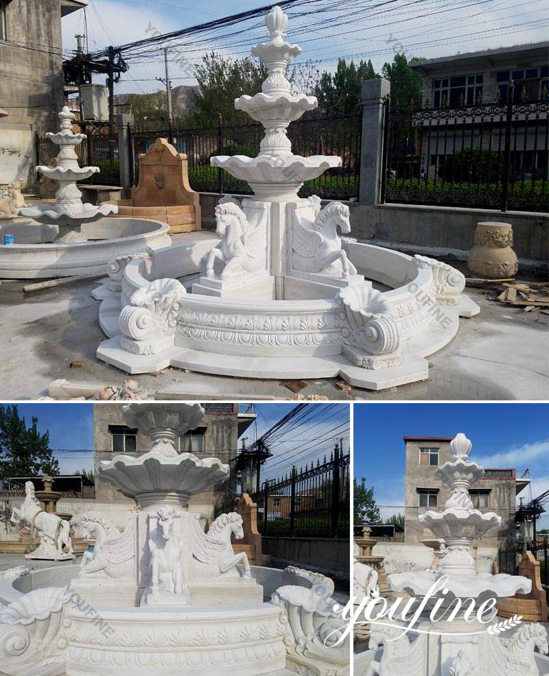 Horse Water Fountain -YouFine Sculpture