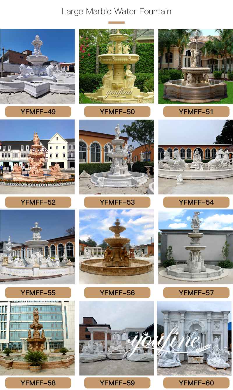 tiered fountains for sale -YouFine Sculpture