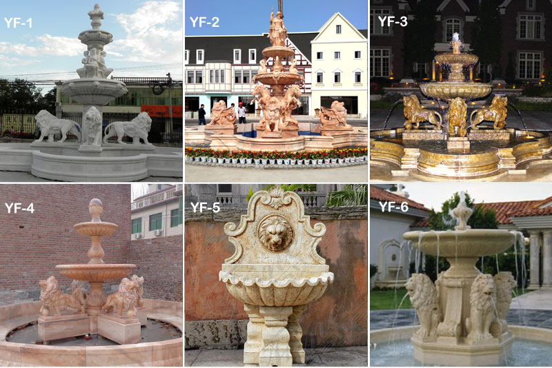 large marble fountains -YouFine Sculpture