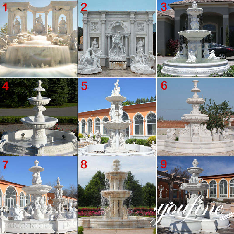 marble water fountain for sale -YouFine Sculpture