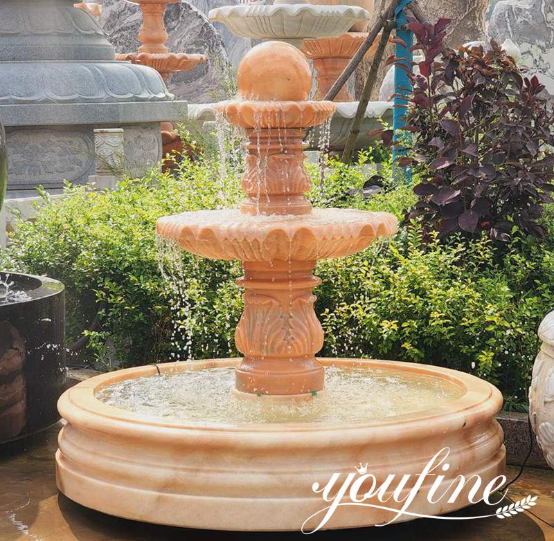 marble sphere fountain