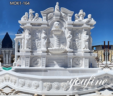 marble wall fountain