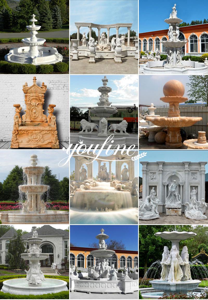 More Marble Fountain Styles