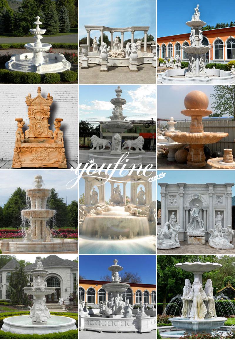 More Marble Fountain Styles