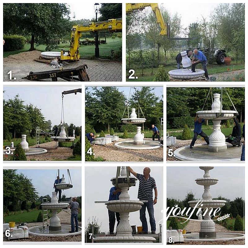 marble-fountain-installation