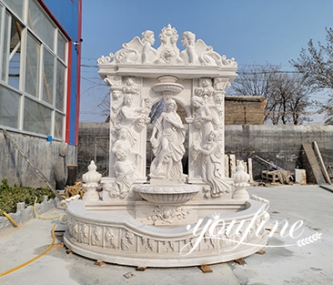 marble garden wall fountain