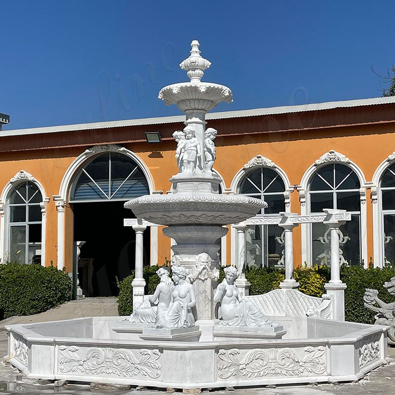Marble Figure Fountain Application